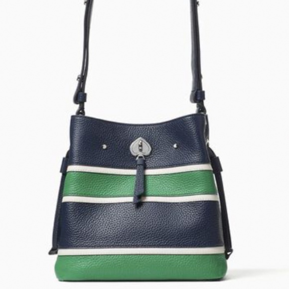 kate spade Handbags - Kate Spade Small Bucket Marti Stripe Bucket Bucket Bag NWT